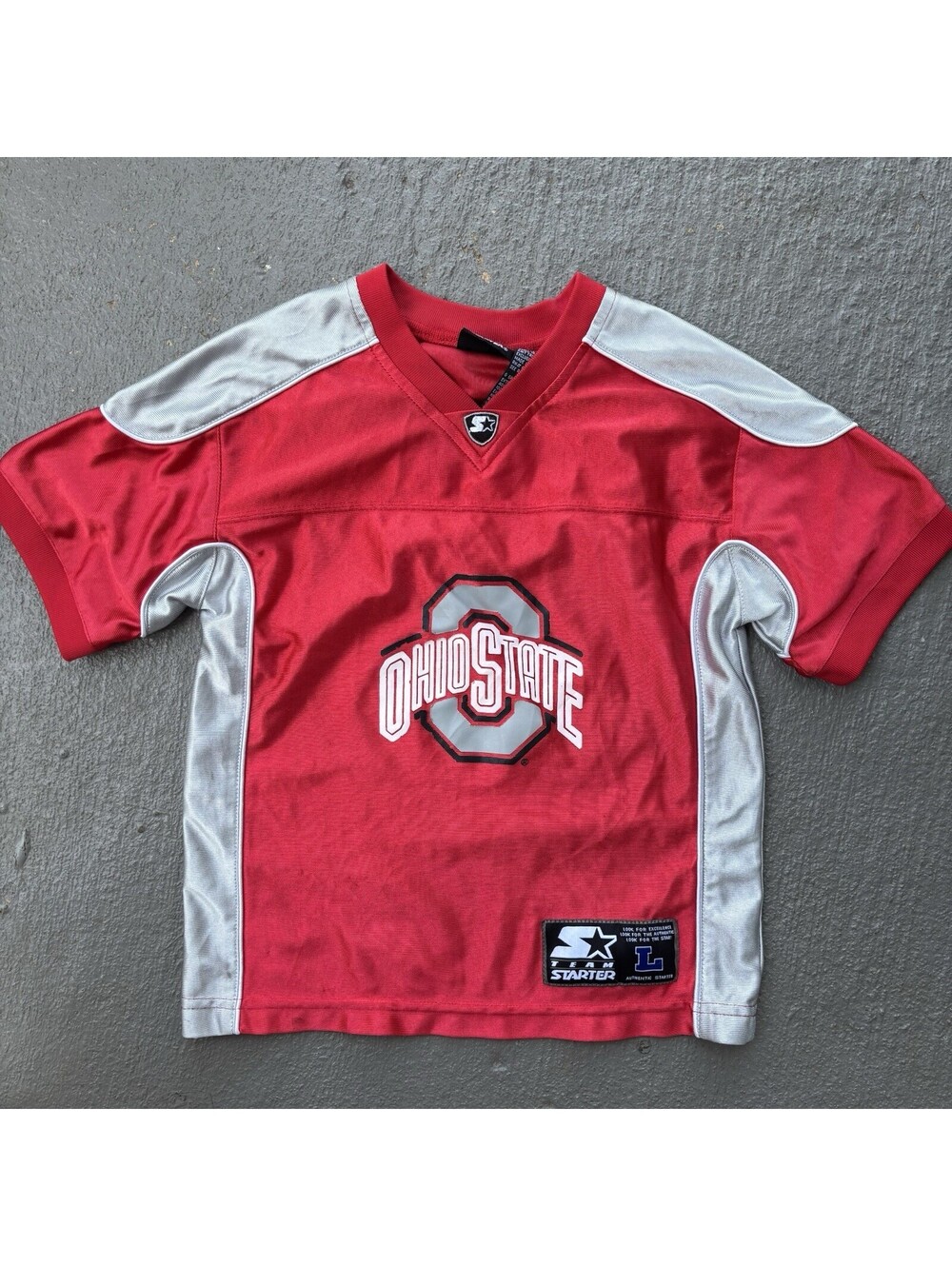Ohio State University Buckeyes Starter Jersey KIDS Size 6- 7